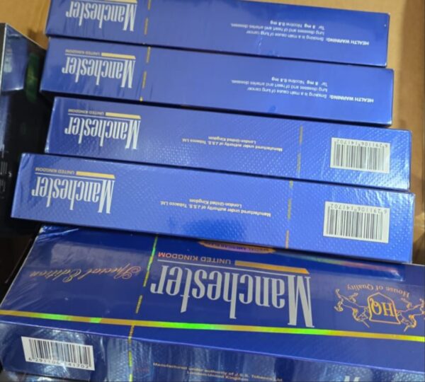 Manchester Special Edition Blue Cigarettes