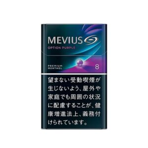 Mevius Premium Menthol Option Purple 8 Cigarettes